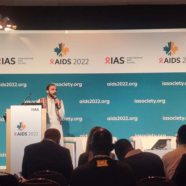 AIDS 2022 Speaker Ali raza hiv positive