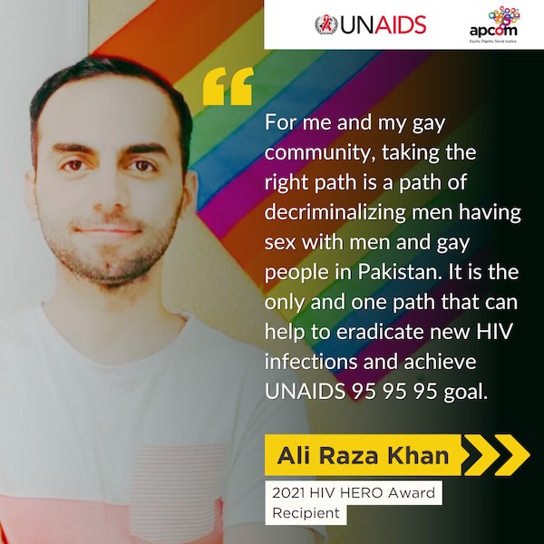 Ali Raza Khan World AIDS Day 2024 Discussion with APCOM