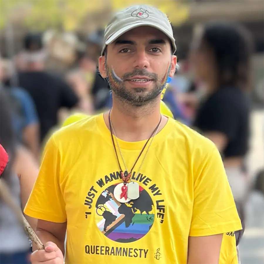 Honoré de prendre la parole à la Basel Pride 2025 : Les droits des personnes queer sont des droits humains !