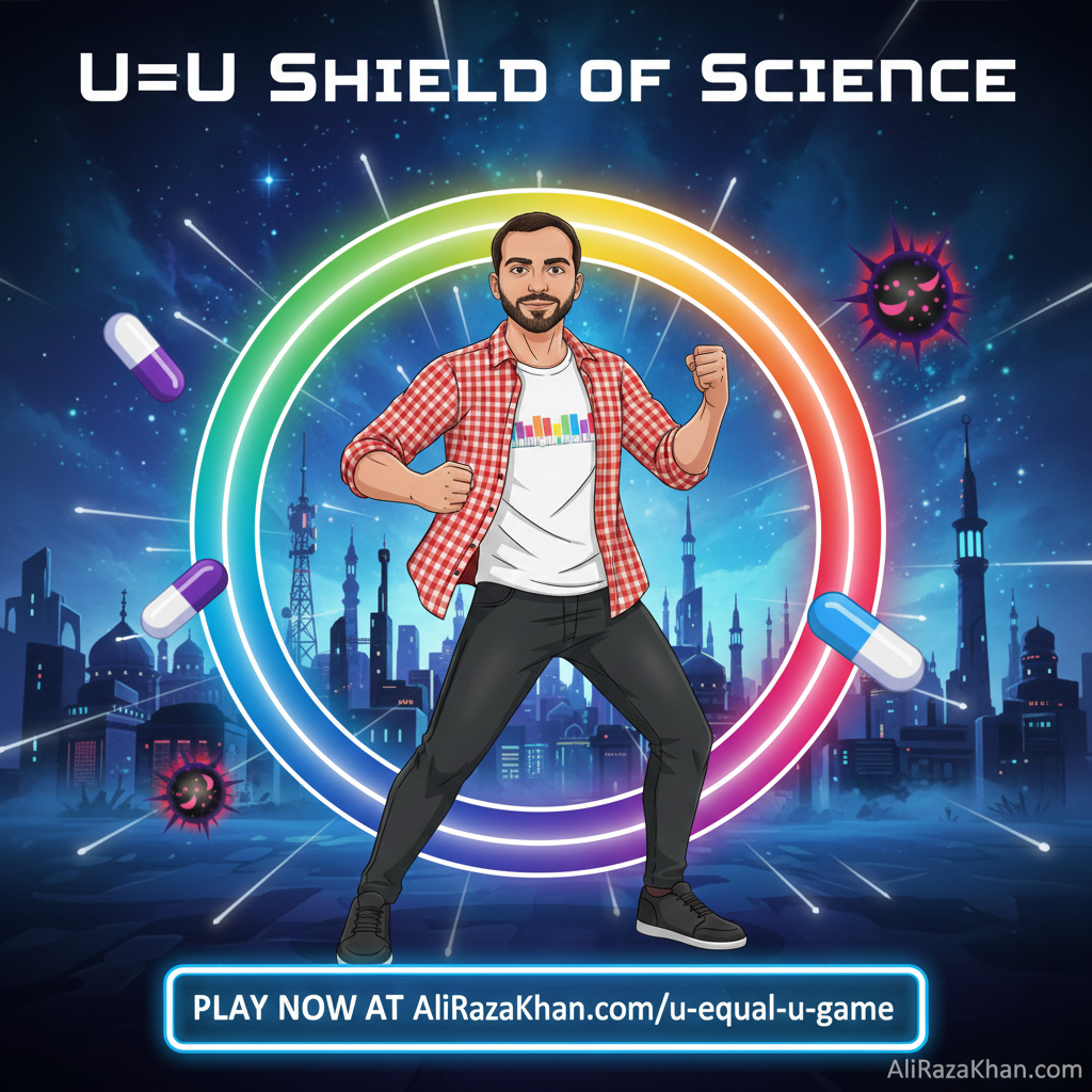 Play U=U Shield of Science: A New Interactive Artivism Experience by Ali Raza Khan