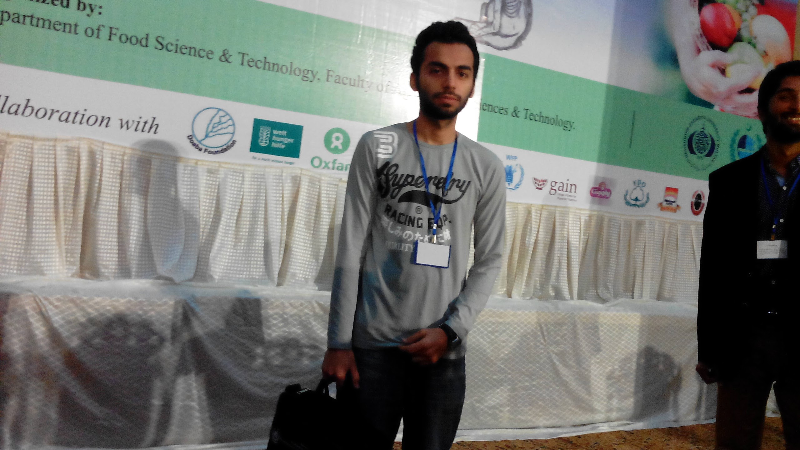 Myself Ali Raza Khan as Scientist Advocate for Food Climate and Human Rights